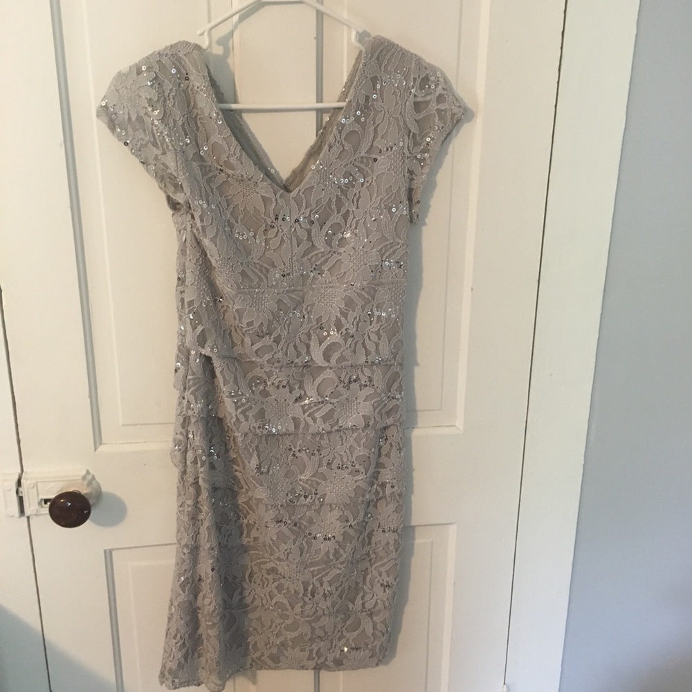 Sequined formal dress